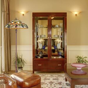Lampadaire de style Tiffany Vigne