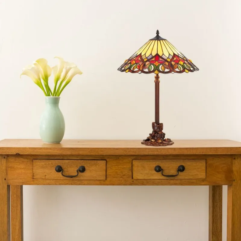 Lampe de table Tiffany Artisa