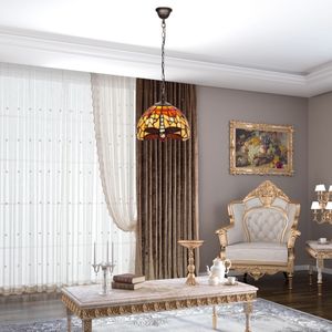 Suspension Tiffany de la collection Belle Amber